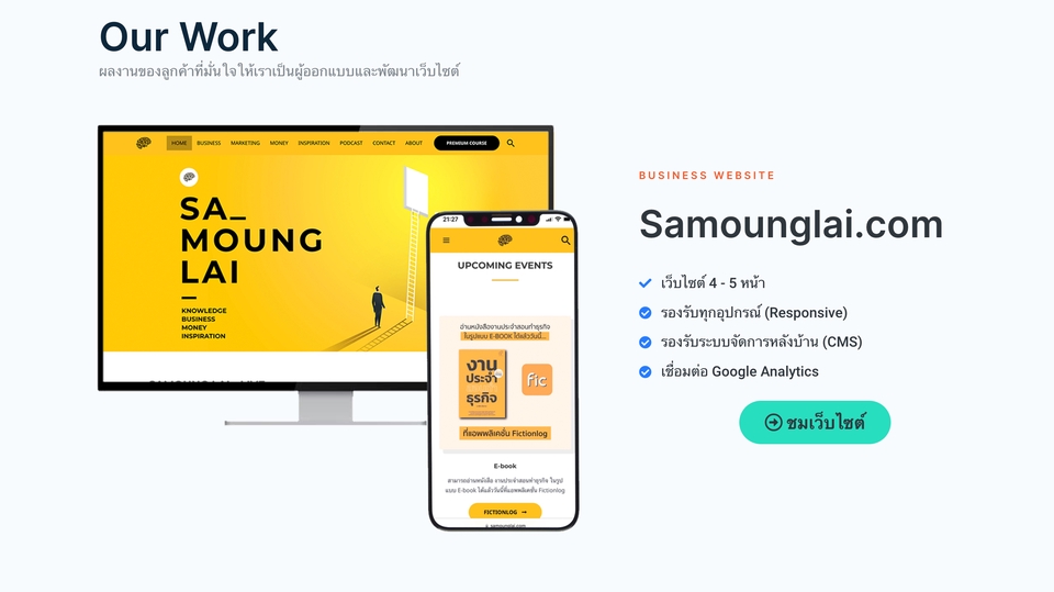 Wordpress - เว็บไซต์ธุรกิจ - Samounglai.com - 1