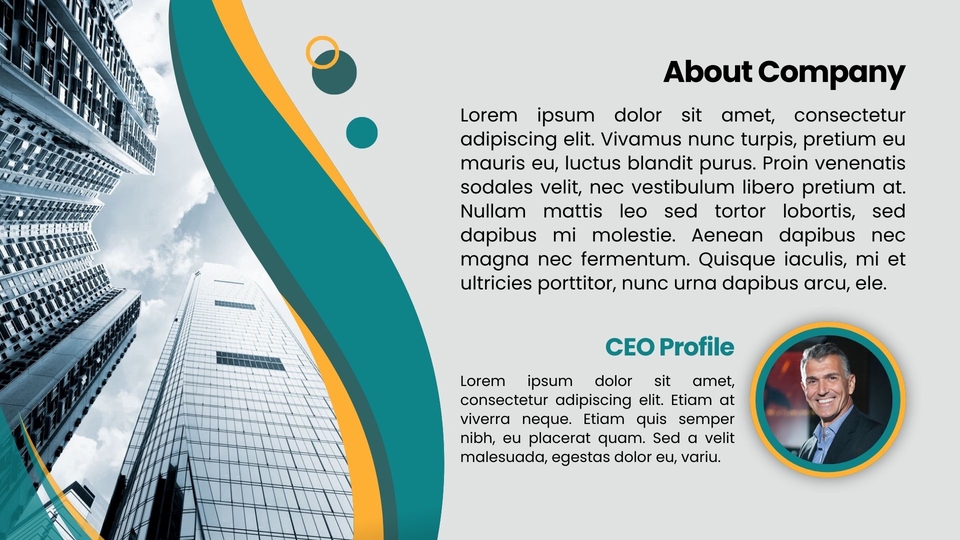 Jasa desain presentasi profesional dengan template menarik untuk presentasi bisnis, produk, dan skripsi.