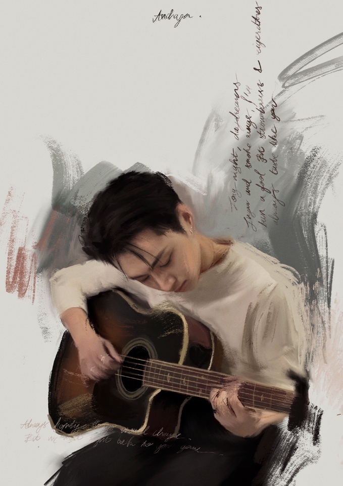 วาดภาพเหมือน Portrait - Portrait Digital Painting รับวาดภาพเหมือน - 6