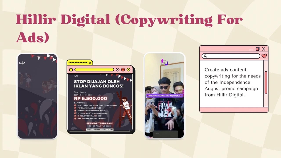 Penulisan Konten - Jasa Copywriting Konten (Organik/Iklan), Caption, Artikel SEO Friendly - 1