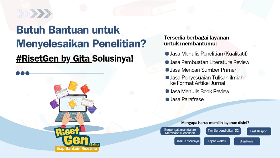 Jasa Blogger Sponsored Post & Content Placement - Jasa Penulisan Karya Ilmiah: Literature Review, Artikel, Buku, Ulasan Buku, Parafrase