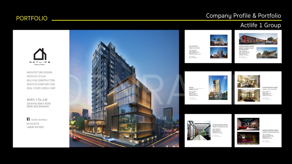 Presentation - ไม่รอคิวนาน หาคิวให้ได้เลย รับออกแบบ Presentation - 3