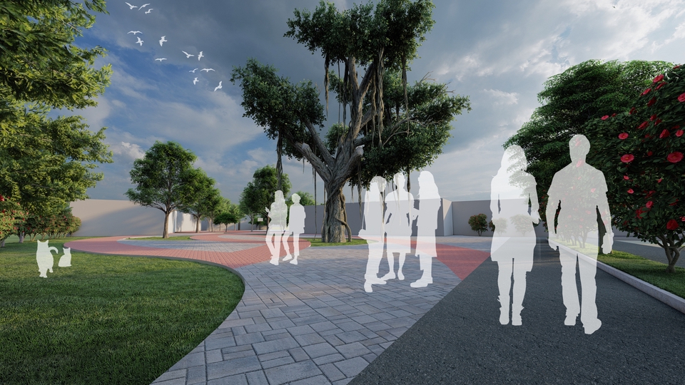 Jasa pembuatan video animasi 3d dengan desain karakter dan latar belakang yang detail.