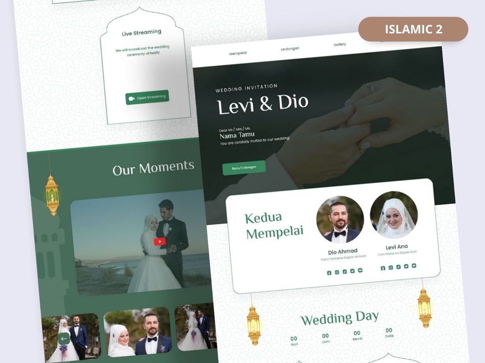 Kartu Ucapan & Video - Jasa Website Undangan Pernikahan Kualitas Premium - 14