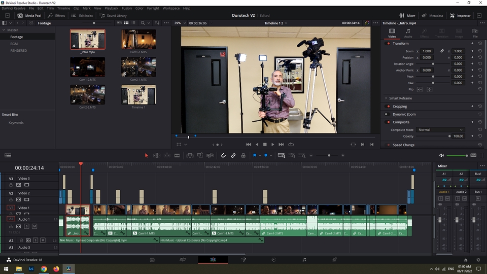 Video Editing - Edit Video di Davinci Resolve - 4