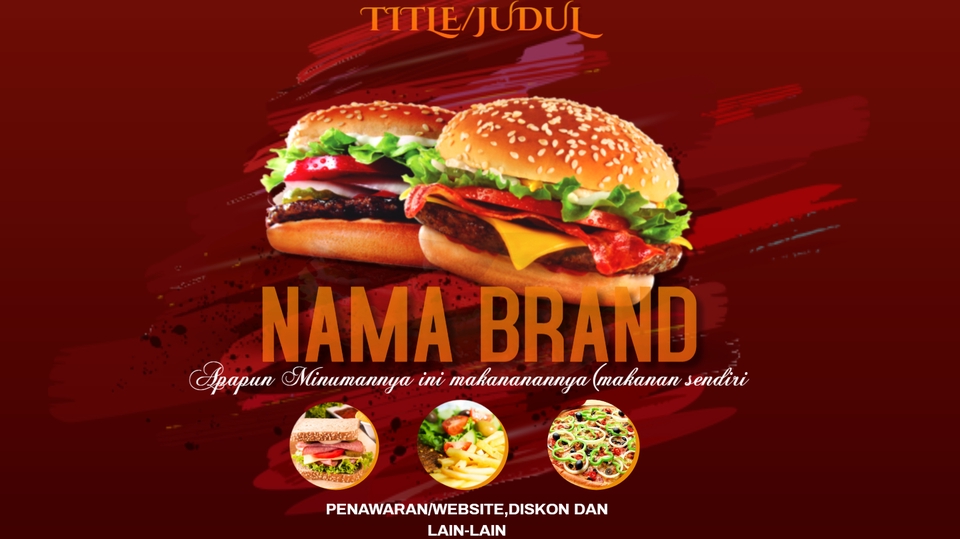 Banner Online - MEMBUAT DESAIN POSTER UNTUK IKLAN MAUPUN ACARA RESMI LAINNYA - 1