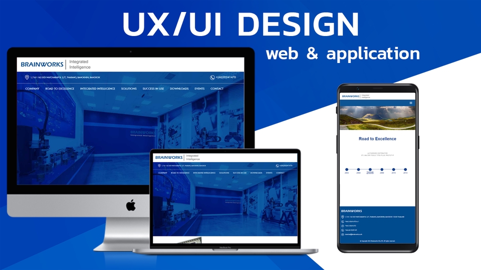 รับออกแบบเว็บไซต์ และ แอพพลิเคชั่น โดยทีม UX/UI Design มืออาชีพ