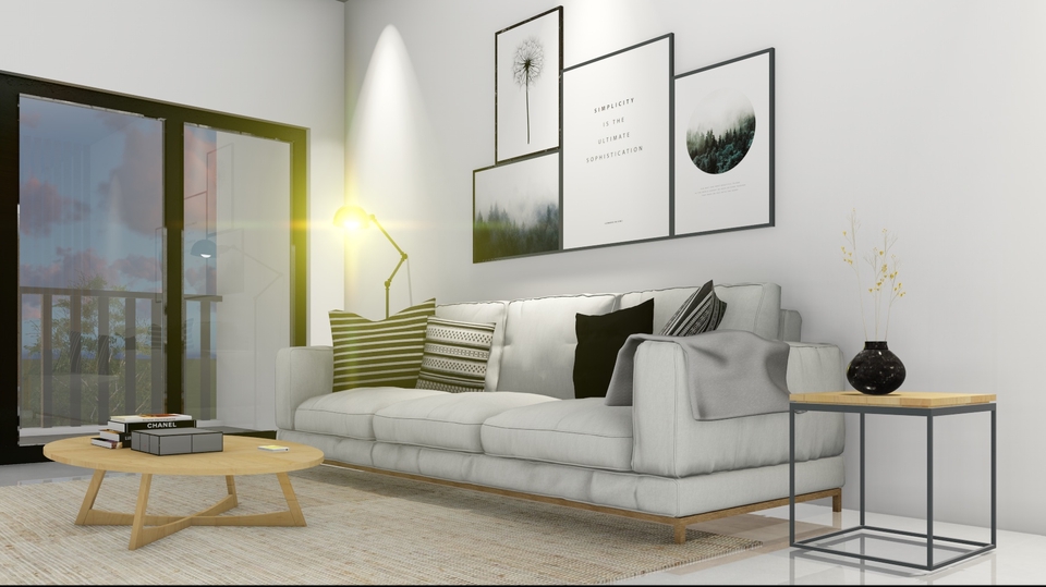 3D & Perspektif - Design 3D & Rendering Interior & Exterior (Revisi Unlimited) - 16