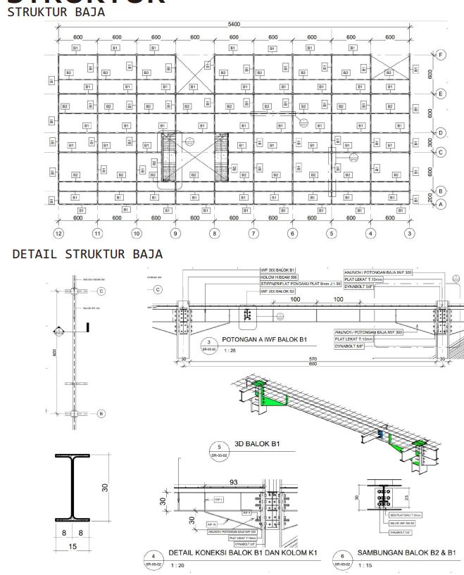 CAD Drawing - BIM engineering dan drafter - 16