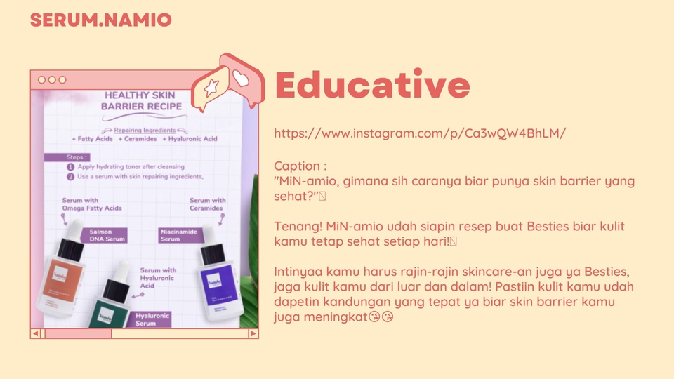 Penulisan Konten - Content Plan Instagram (Feeds, Caption, dan Referensi Design) - 3
