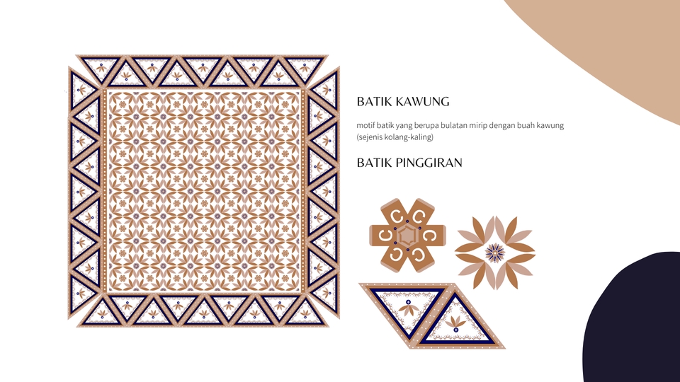 Desain Kaos & Motif - Desain bentuk Motif / Batik / Pola - 5