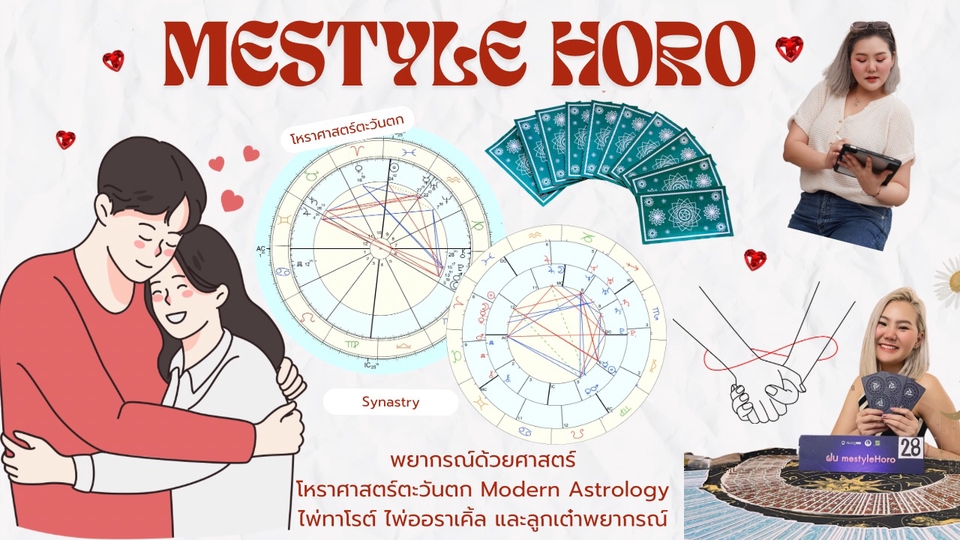 ดูดวงความรักเนื้อคู่ ดูดวงกราฟชีวิต ไพ่พรหมญาณ ดูดวงแบบจีน