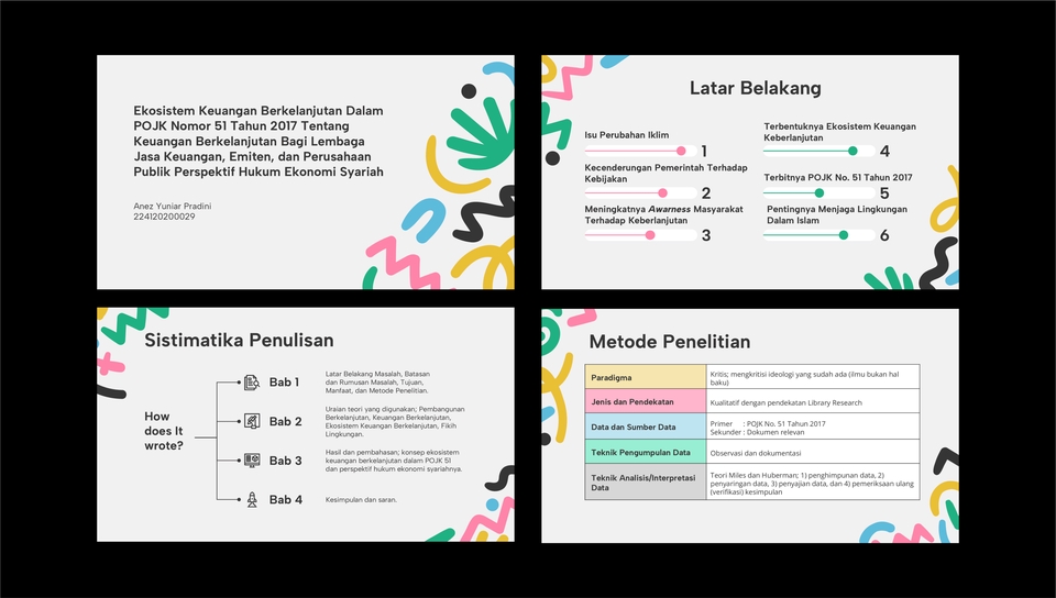 Jasa pembuatan presentasi powerpoint dengan desain menarik dan profesional.