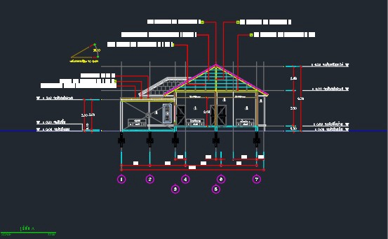 เขียนแบบวิศวกรรมและออกแบบโครงสร้าง - รับออกแบบ เขียนเเบบก่อสร้าง / เเบบยื่นขออนุญาต - 5