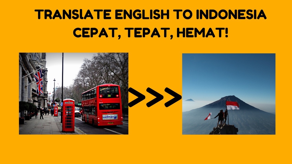 TRANSLATE ENGLISH TO INDONESIA 