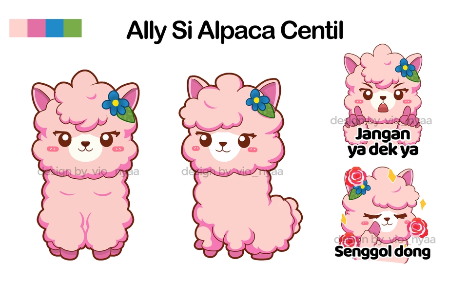 Stiker LINE - Jasa ilustrasi stiker atau emoticon untuk discord twitch line atau whatsapp - 8