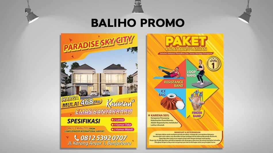 Digital Printing - DESAIN BROSUR, SPANDUK, MEDIA PROMOSI (KUALITAS TERBAIK) - 9