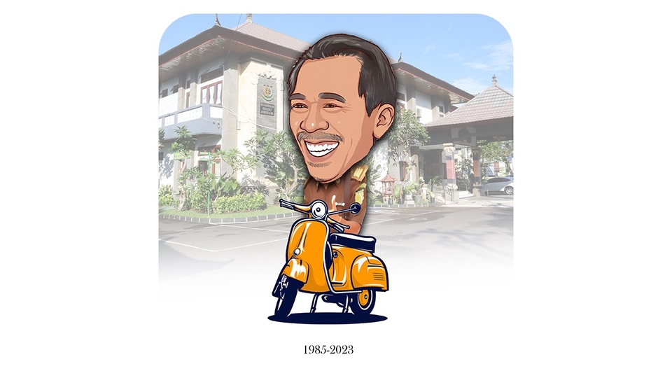 Jasa Pembuatan Karikatur Digital dan Manual - FOTO KARIKATUR KARTUN UNTUK PERPISAHAN POTRAIT