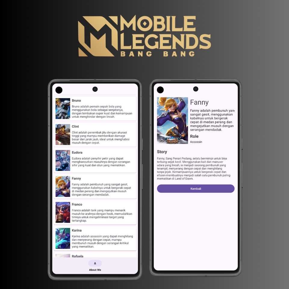 Jasa pembuatan website mobile legends bang bang untuk game mobile
