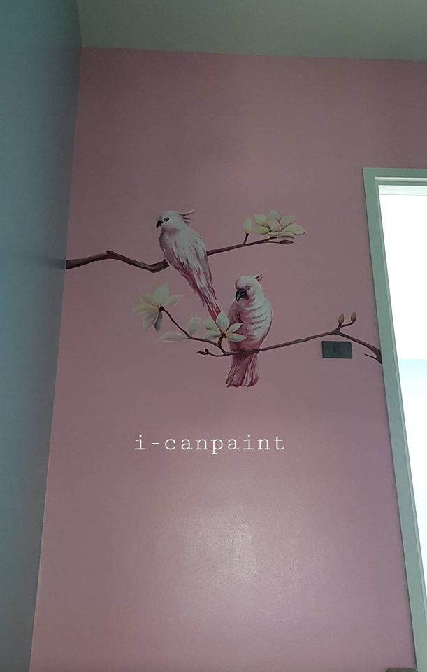 ออกแบบตกแต่งภายในและภายนอก - รับวาดภาพเพ้นท์ผนังเพื่อการตกแต่ง (Wall Painting) - 10