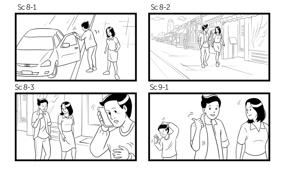 Gambar dan Ilustrasi - Storyboard Untuk Project Film/Animasi/TVC/Iklan Anda - 10