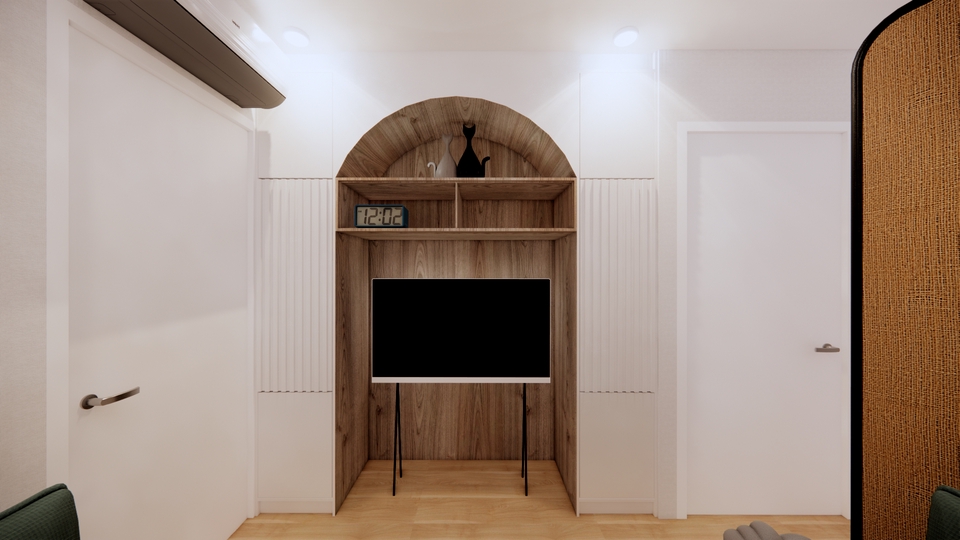 ทำโมเดล 3D - Furniture Built-in - 19