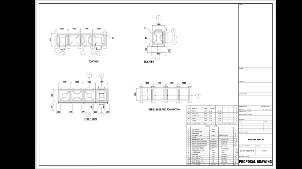 CAD Drawing - Gambar Arsitektural dan Mekanikal - 5