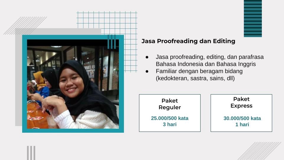 Proofreading - Jasa Editing dan Proofreading EN & ID - 1