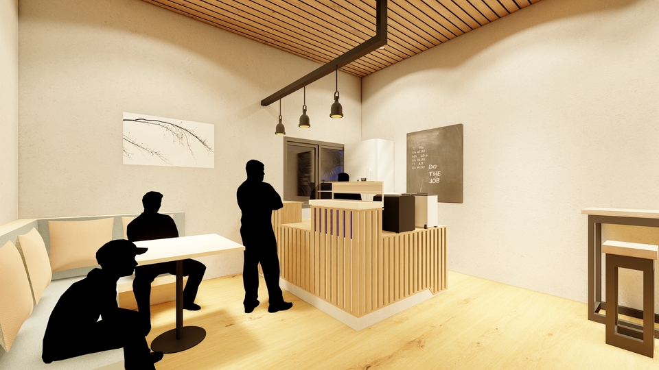 3D & Perspektif - Jasa Desain Cafe, Restoran, Toko, dan Lain-lain KONSULTASI GRATIS - 21