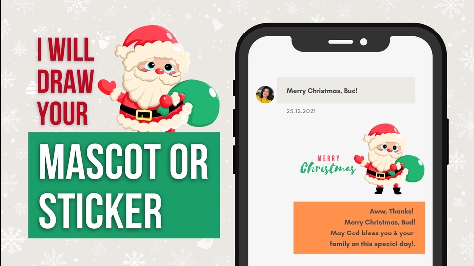 Stiker LINE - Design mascot dan stiker digital (Stiker Whatsapp, Line dan Instagram - 1