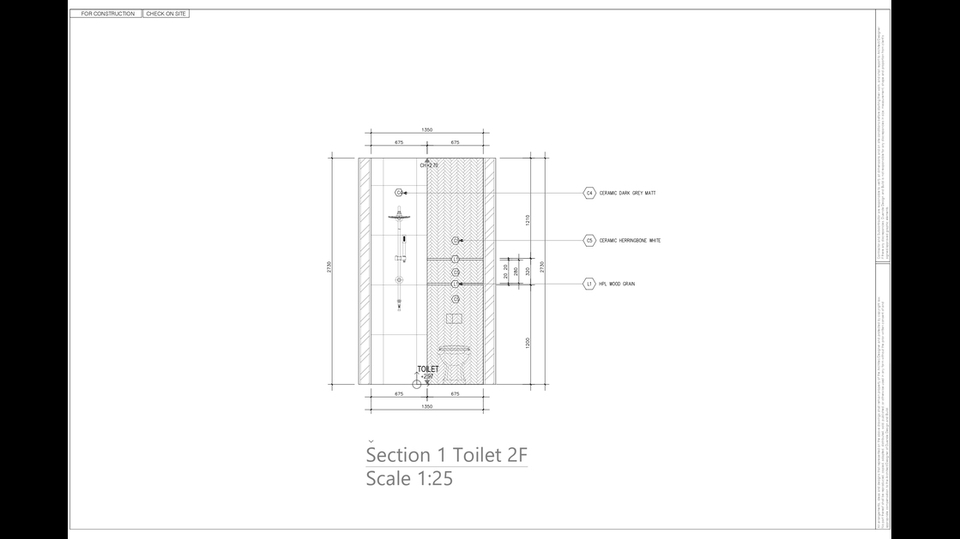 CAD Drawing - Jasa Gambar Interior Drafting - 8