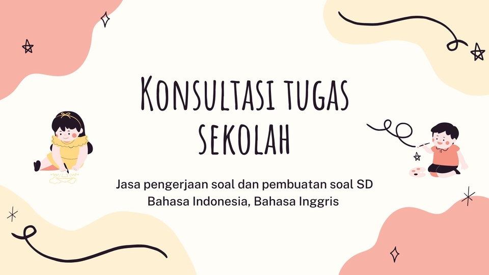 Jasa Lainnya - Konsultasi Tugas Sekolah - 1