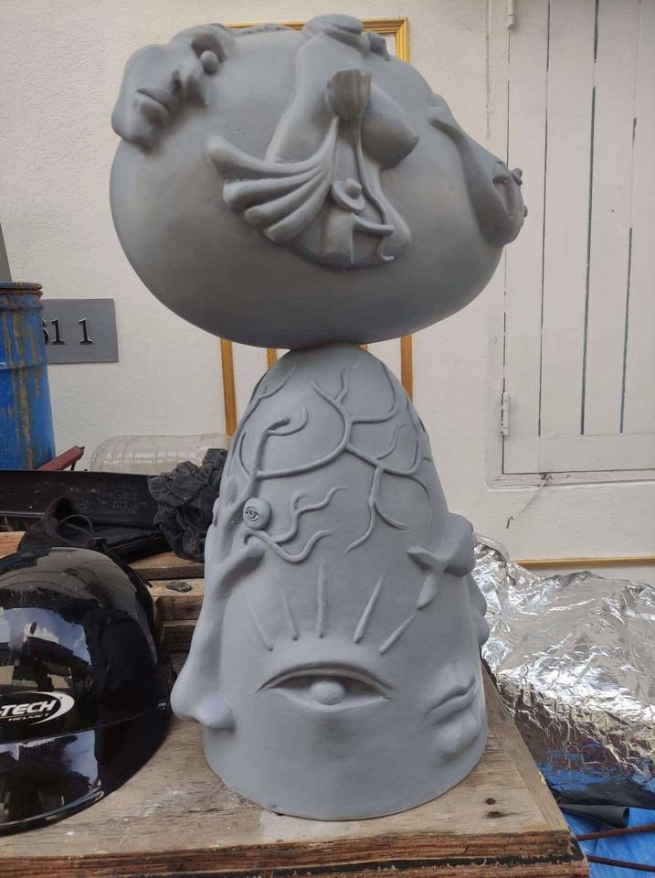 รับทำของขวัญแฮนเมด รูปปั้นศิลปะแนว abstract สั่งทำของขวัญวันเกิด ของขวัญครบรอบ