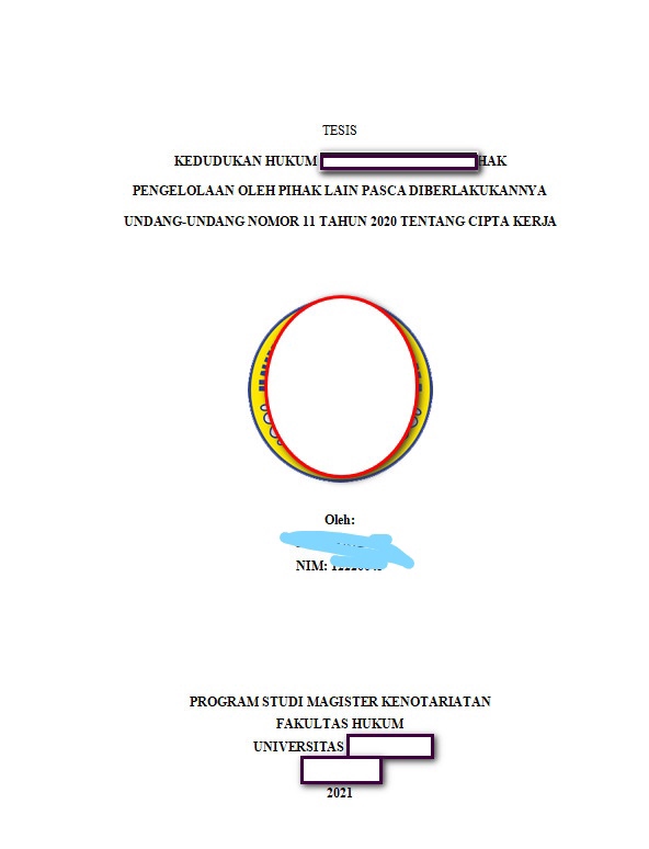 Jasa Lainnya - Jasa Tesis Kenotariatan Hingga Lulus - 3