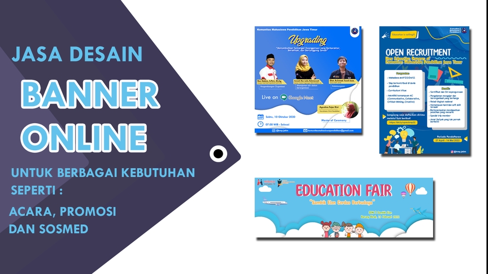 Banner Online - Desain Banner Online untuk Acara, Promosi dan Sosmed - 1