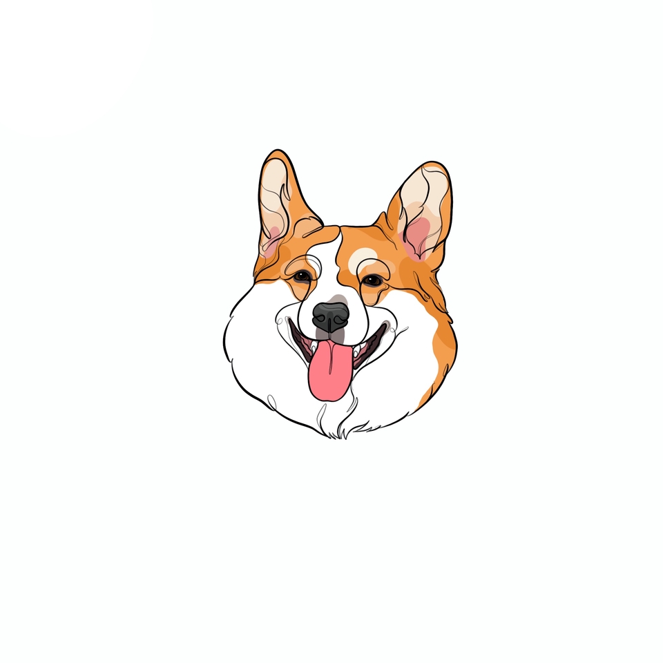 วาดภาพประกอบ - Line drawing - 9