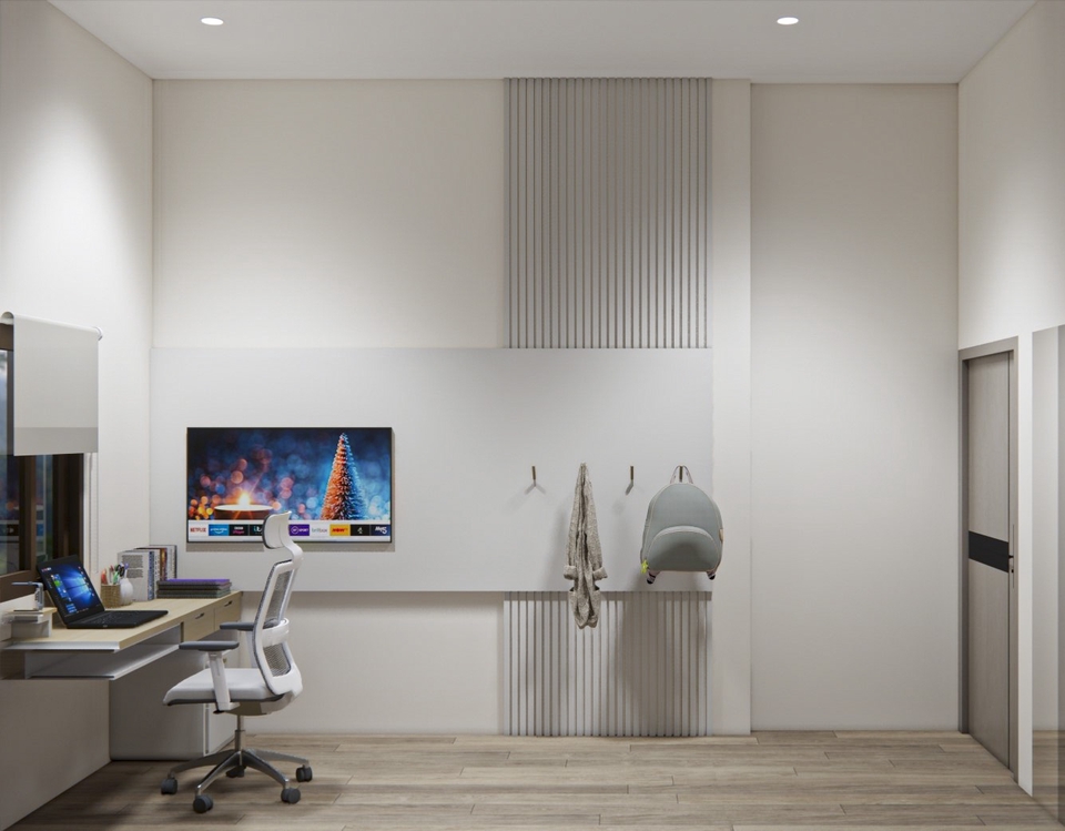 ออกแบบตกแต่งภายในและภายนอก - ออกแบบตกแต่งภายใน 3D Perspective - 22