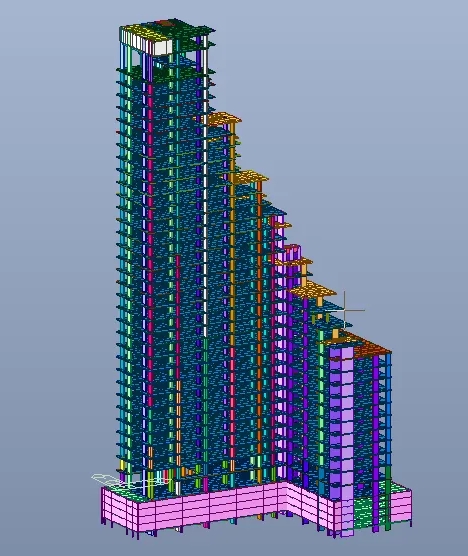 รับเขียนแบบโครงสร้างอาคารสูง ออกแบบโครงสร้างอาคาร รับเขียนแบบก่อสร้าง เขียนแบบอาคาร