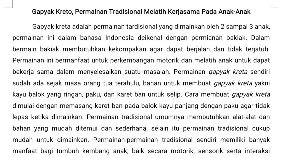 Terjemah Bahasa Jawa ke Bahasa Indonesia