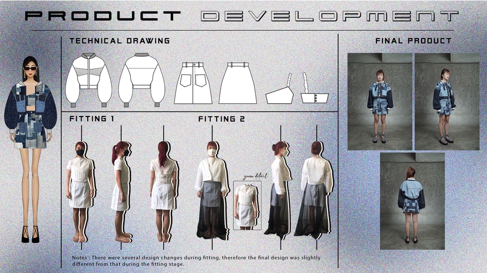 Jasa ilustrasi digital untuk desain produk dengan contoh gambar ilustrasi pakaian