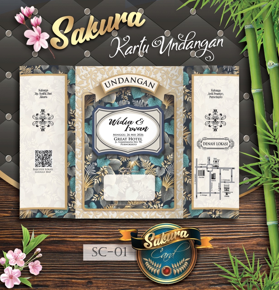 Kartu Ucapan & Video - Desain Undangan Pernikahan, undangan aqiqah, - 14