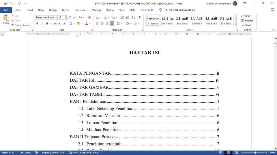 Pengetikan Umum - Jasa EDSKRITERAN - Jasa Editing Skripsi/Tesis/Laporan Penelitian - 3