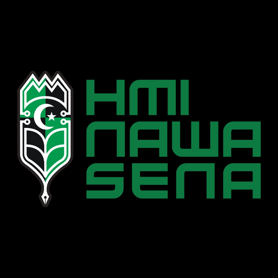 Logo HMI Nawa Sena dengan desain yang menarik dan modern.  Jasa pembuatan logo online, desain logo profesional,  buat logo perusahaan, logo komunitas, desain logo website, desain logo online shop.