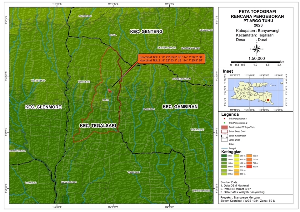 Jasa Lainnya - Jasa Pembuatan Peta Topografi dan Peta Situasi Untuk SIPA (Surat Izin Pengusahaan Air Tanah ) - 3