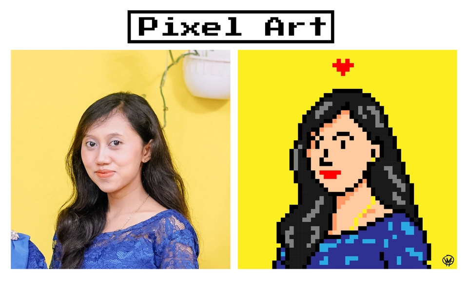 Gambar dan Ilustrasi - Desain Pixel Art untuk Karakter, Benda, atau Tempat dari Foto Anda - 2
