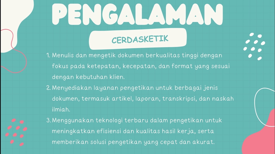 Pengetikan Umum - jasa pengetikan umum, jurnal, makalah, proposal - 5