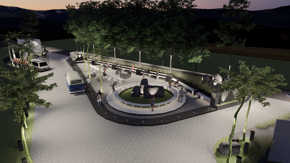 Jasa desain interior cafe minimalis dengan render 3d untuk desain cafe modern