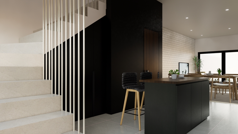 Jasa desain interior apartemen dengan konsep minimalis dan modern, termasuk desain interior untuk apartemen studio, apartemen 2 kamar, dan apartemen tipe 36. Layanan ini cocok untuk Anda yang ingin memiliki apartemen yang nyaman, fungsional, dan estetis.