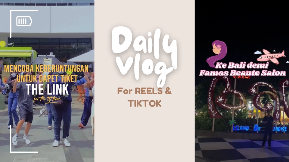 Jasa Editing Video Online Berkualitas & Profesional - VIDEO EDITING TIKTOK & REELS ONLY