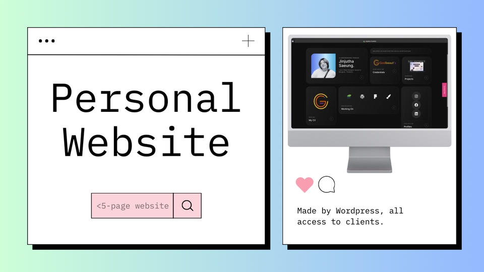 Wordpress - รับทำ Website, Landing Page งานไว ราคาประหยัด ด้วย Wordpress - 4